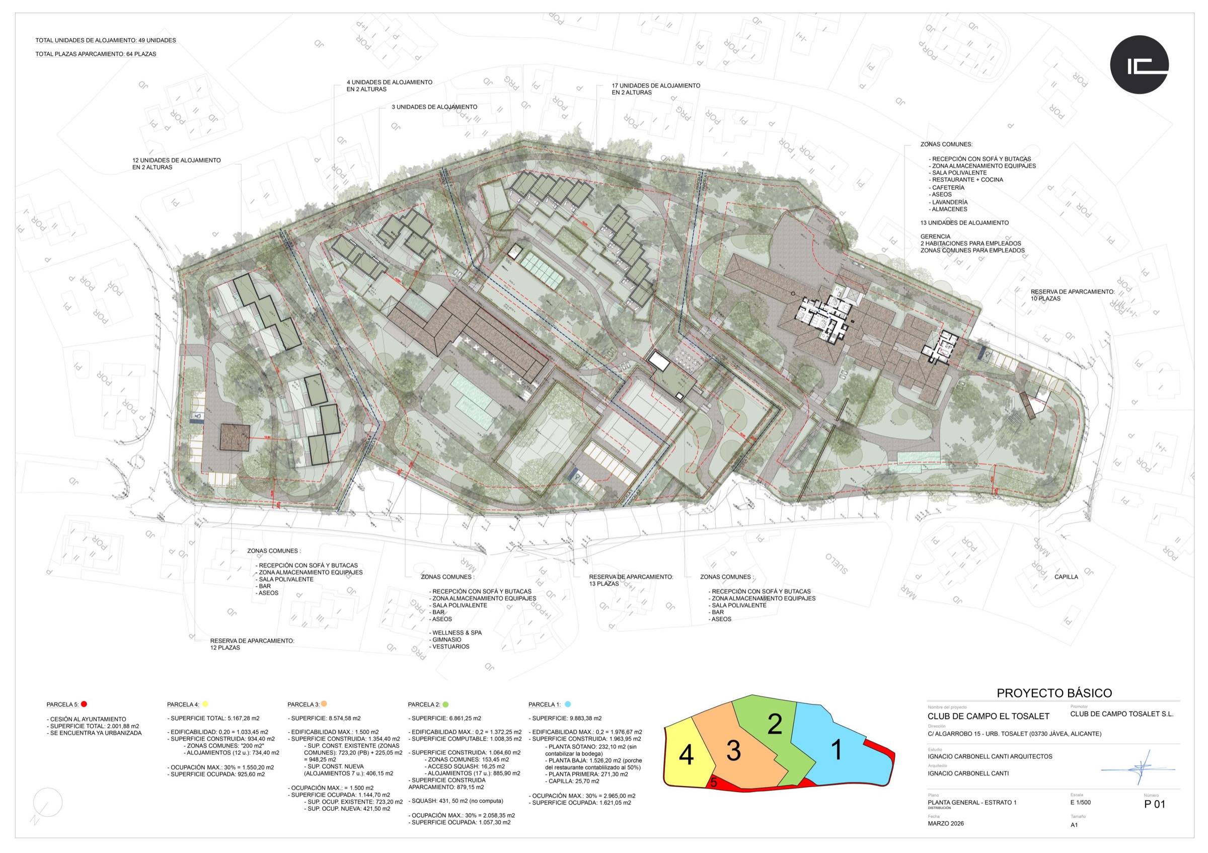 Estrato 1 — Planta General