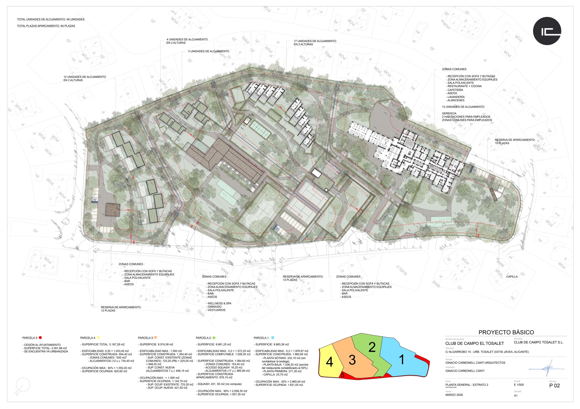 Estrato 2 — Planta General