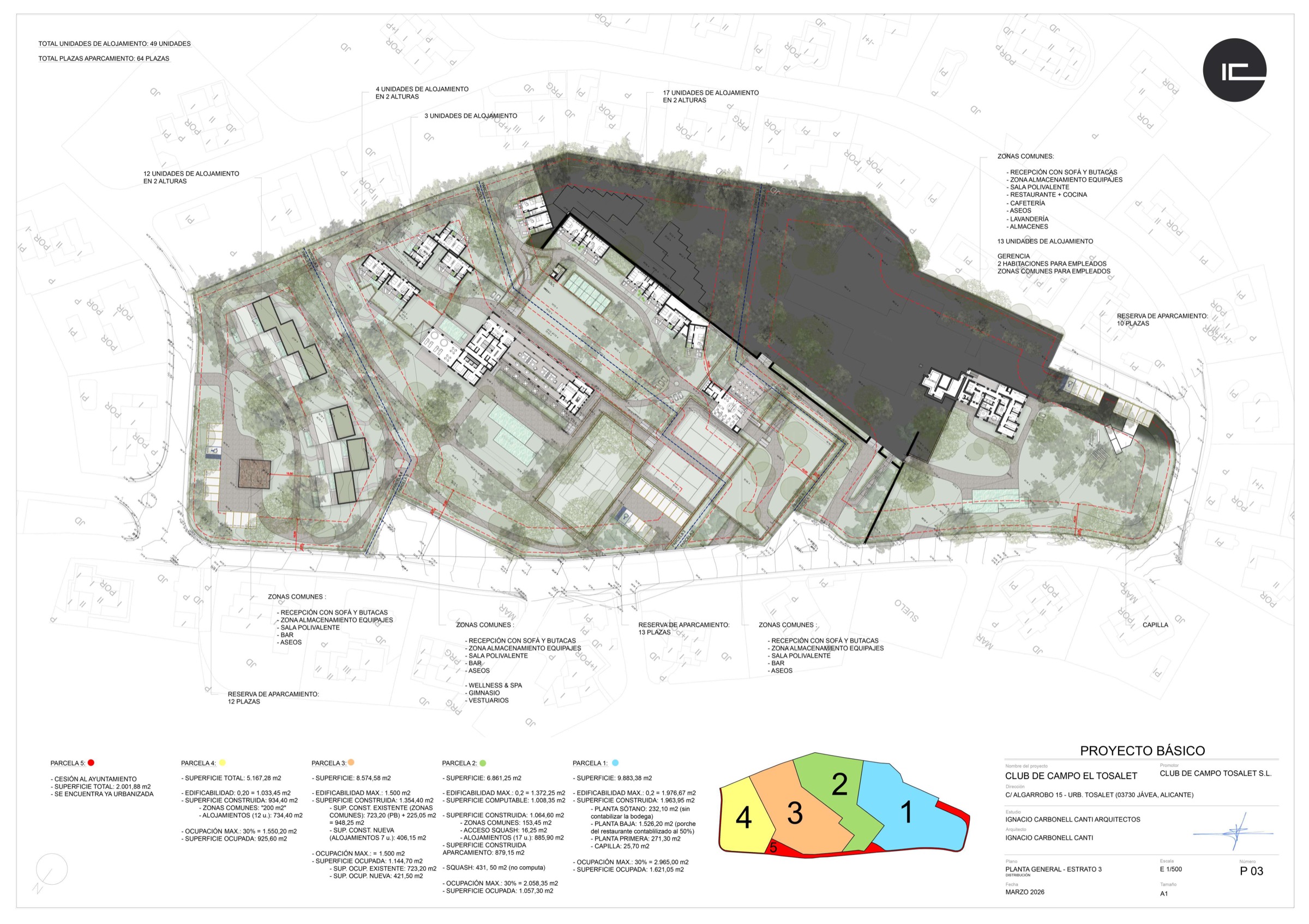 Estrato 3 — Planta General